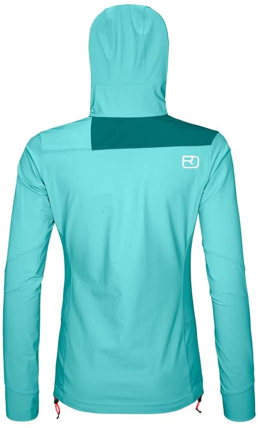 hooded waterfall jacket