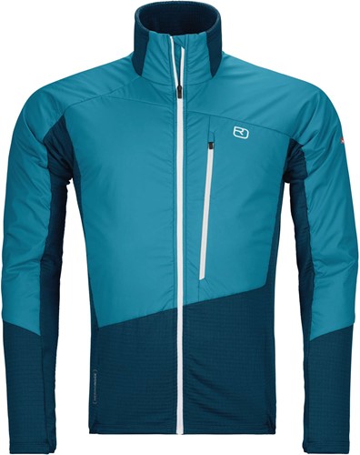 Ortovox Westalpen Swisswool Hybrid Jacket M - Mountain Blue - L