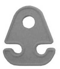 Campking Anchor Plate 20x29mm/6mm 6pcs