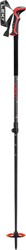 Leki Haute Route 2 - Dark Anthracite/Dark Red/Black - Ski Touring Poles