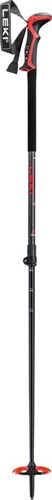 Leki Haute Route 2 - Dark Anthracite/Dark Red/Black - Ski Touring Poles