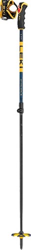 Leki Spitfire Vario 3D - Denim Blue/Aegean Blue/Mustard Yellow - Freeride Poles