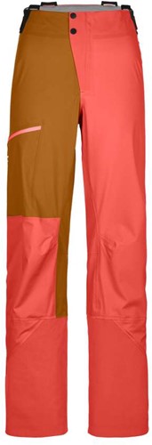 Ortovox 3L Ortler Pants W - Coral - L
