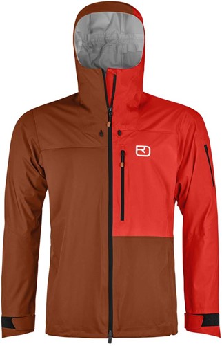 Ortovox 3L Ortler Jacket M - Bristle Brown - L