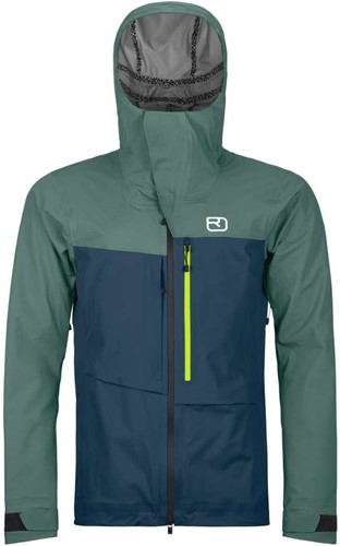 Ortovox 3L Ravine Shell Jacket M - Deep Ocean - L