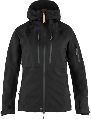 Fjällräven Keb Eco-Shell Jacket W - Black - M