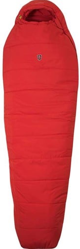 Fjallraven Skule Three Seasons Long - Sleeping Bag - Red