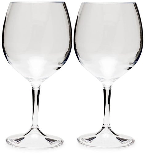 GSI Outdoors Nesting Red Wine Glass Set