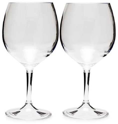 GSI Outdoors Nesting Red Wine Glass Set