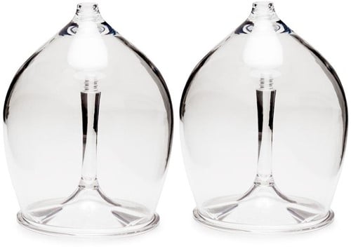 GSI Outdoors Nesting Red Wine Glass Set