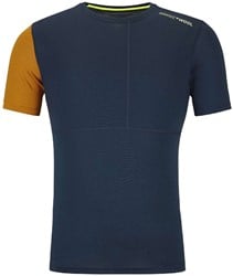 Ortovox 185 Rock'N'Wool Short Sleeve - Deep Ocean - Men's Thermo Shirt