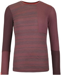Ortovox 185 Rock'N'Wool Long Sleeve - Mountain Rose - Women's Thermo Shirt
