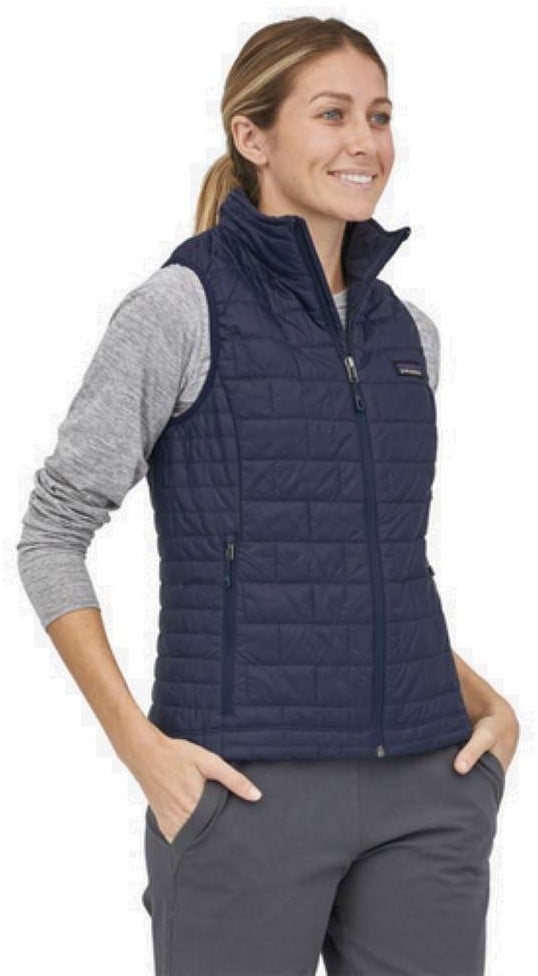 Patagonia women's nano 2024 puff vest black