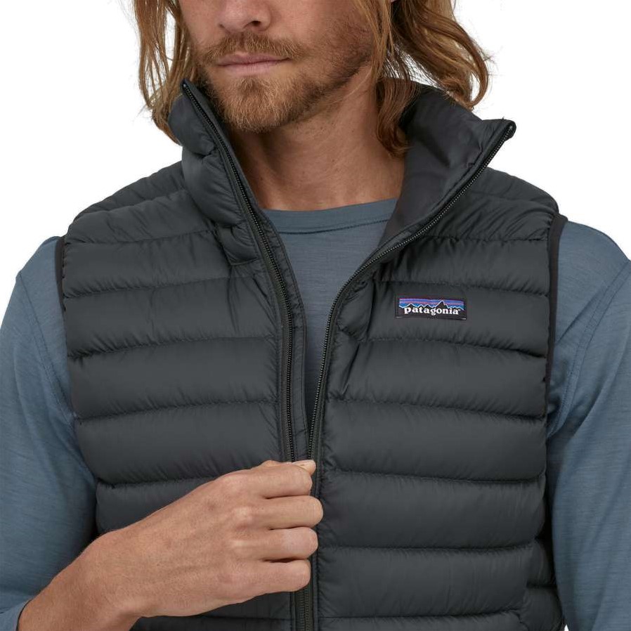 Patagonia down sweater vest hot sale navy