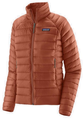 Patagonia sunset orange best sale jacket