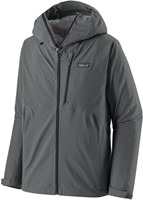 Patagonia M's Granite Crest Rain Jacket - Forge Grey w/Black - S