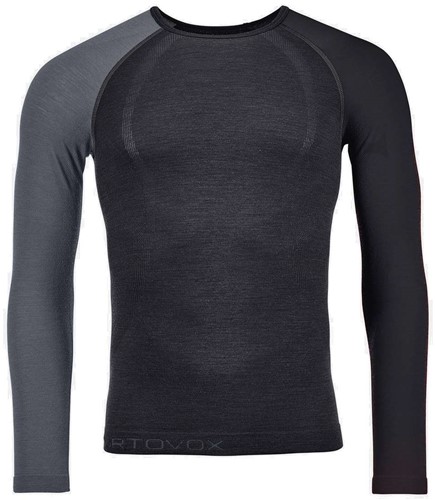 Ortovox 120 Comp Light Long Sleeve M - Black Raven - S