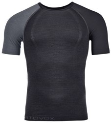 Ortovox 120 Comp Light Short Sleeve - Black Raven - Men's Short Sleeve