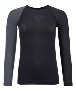 Ortovox 120 Comp Light Long Sleeve - Black Raven - Women's Long Sleeve