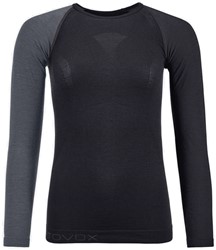 Ortovox 120 Comp Light Long Sleeve - Black Raven - Women's Long Sleeve