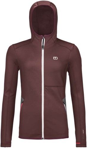Ortovox Fleece Hoody W - Winetasting - L