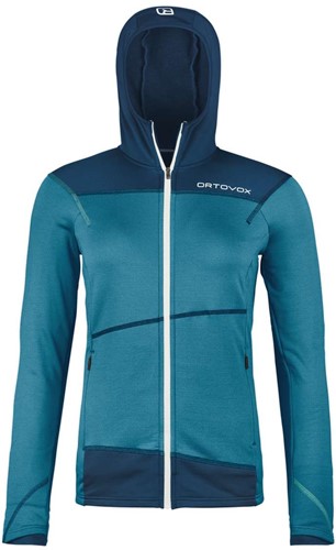 Ortovox Fleece Light Hoody W - Mountain Blue - S