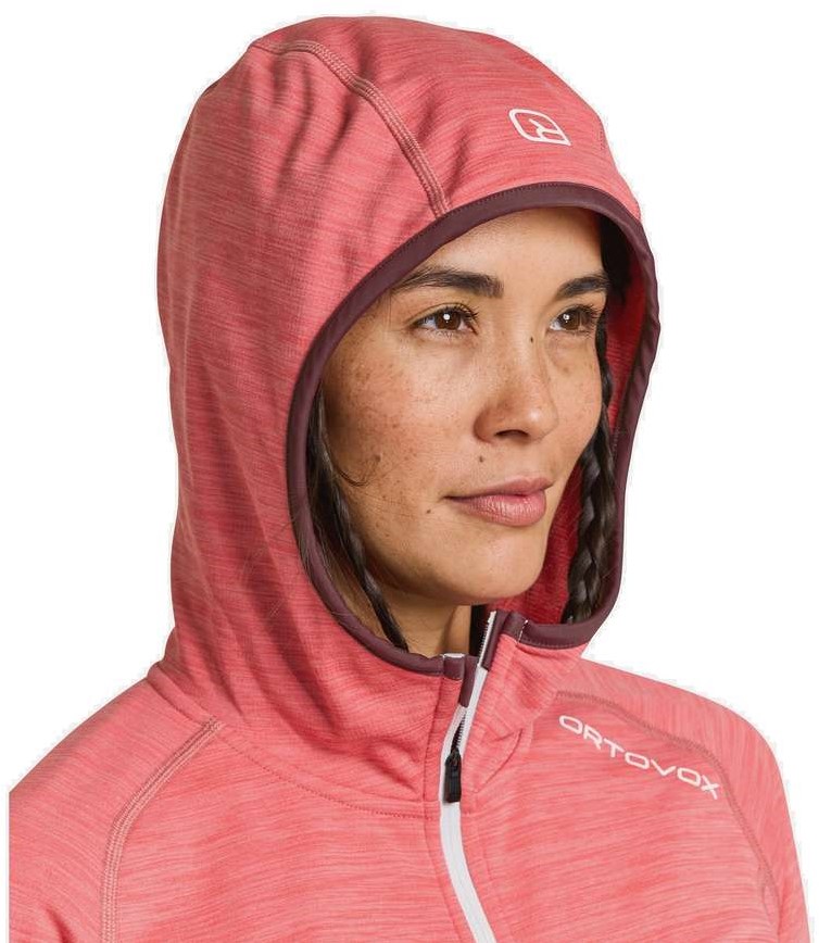 Ortovox Fleece Light Hoody W Wild Rose Blend S