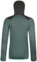 Ortovox Fleece Grid Hoody W - Dark Arctic Grey