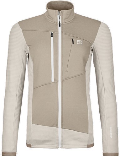Ortovox Fleece Grid Jacket W - White Chalk - M