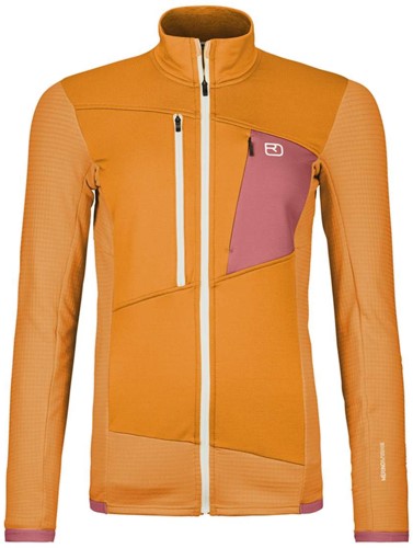 Ortovox Fleece Grid Jacket W - Autumn Leaves - M