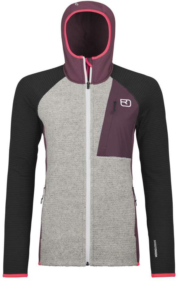 Ortovox Fleece GP Classic Knit Hoody W Mountain Rose L Your