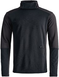 Ortovox Fleece Cord Hoodie - Black Raven - Men's Fleece Sweater