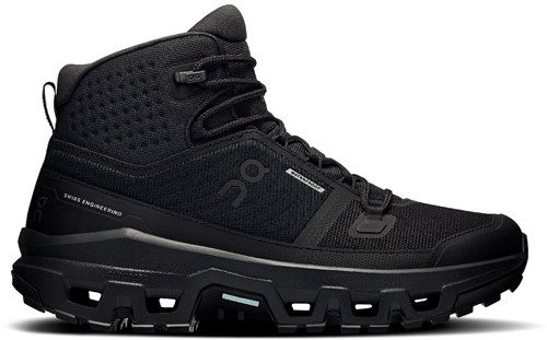 On Cloudrock Mid Waterproof W - Black/Black - 42 (US 10)