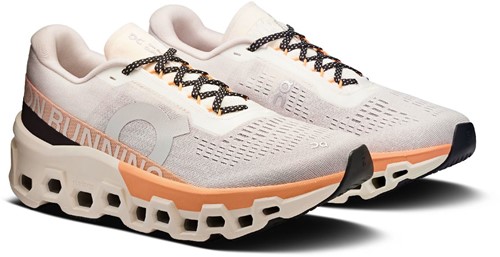 On Cloudmonster 2 W - Ivory/Tangerine