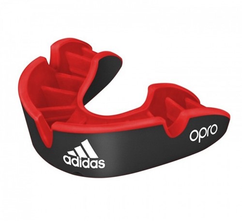 Adidas Opro Self-Fit Gen4 Silver - Junior - Black 