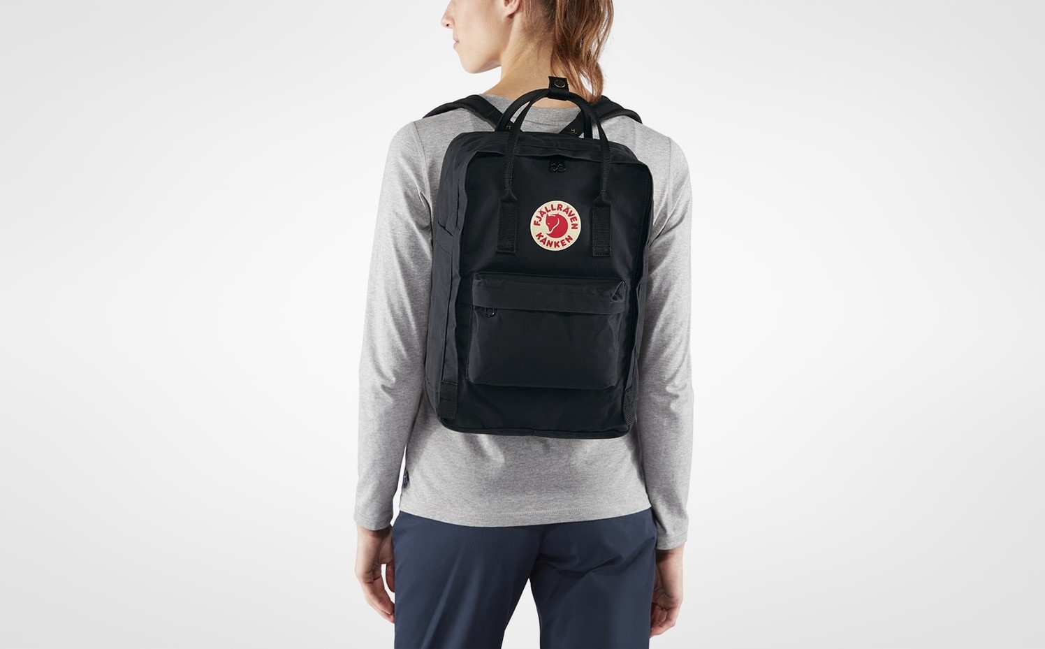 kanken laptop 15 black
