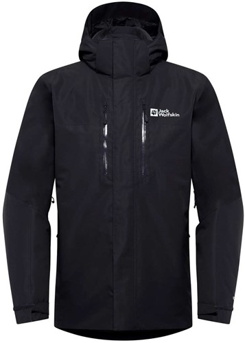 Jack Wolfskin Jasper 3-in-1 Jacket M - Black - XL