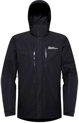 Jack Wolfskin Jasper 3-in-1 Jacket M - Black