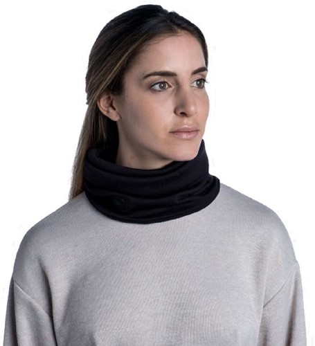 Buff Merino Heavyweight - Solid Black