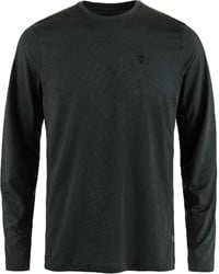 Fjällräven Abisko Day Hike Long Sleeve - Black - Men's Long Sleeve