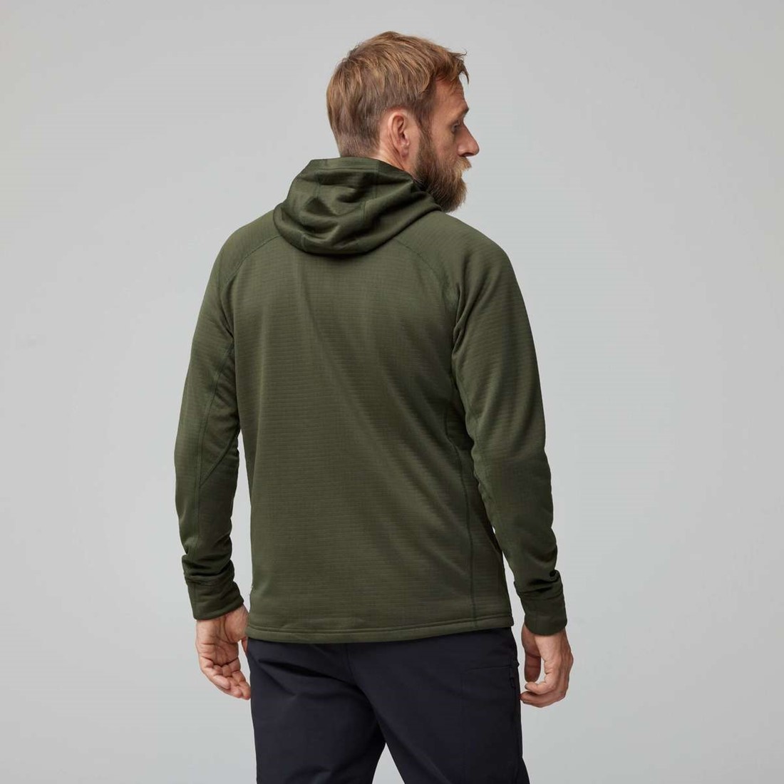 Fjallraven Abisko Grid Fleece Hoodie M Mountain Blue XL Your specialist in outdoor wintersports fieldhockey and more