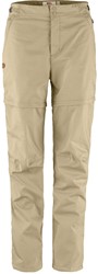 Fjällräven Abisko Hike Zip-off Trousers - Fossil - Women's Pants