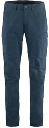 Fjällräven Abisko Hybrid Trail Trousers - Regular - Navy - Men's Hiking Pants