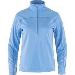 Fjällräven Abisko Lite Fleece Half Zip - Ultramarine - Women's Fleece Sweater