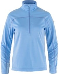 Fjällräven Abisko Lite Fleece Half Zip - Ultramarine - Women's Fleece Sweater