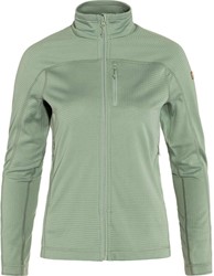 Fjallraven Abisko Lite Fleece Jacket - Misty Green - Women's Fleece Jacket