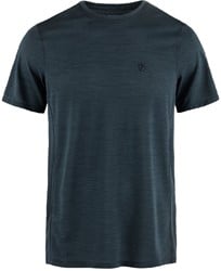 Fjällräven Abisko Lite Short Sleeve M - Dark Navy - Men's T-Shirt