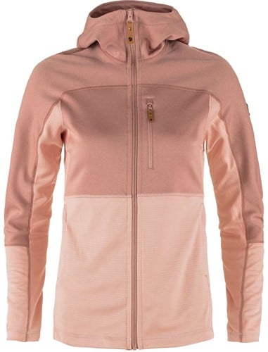 Fjällräven Abisko Trail Fleece W - Chalk Rose/Dusty Rose - S