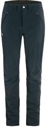 Fjällräven Abisko Trail Stretch Trousers - Regular - Dark Navy - Women's Pants