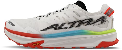 Altra W Mont Blanc Carbon - White/Black/Firey Coral - 40 (US 8.5)